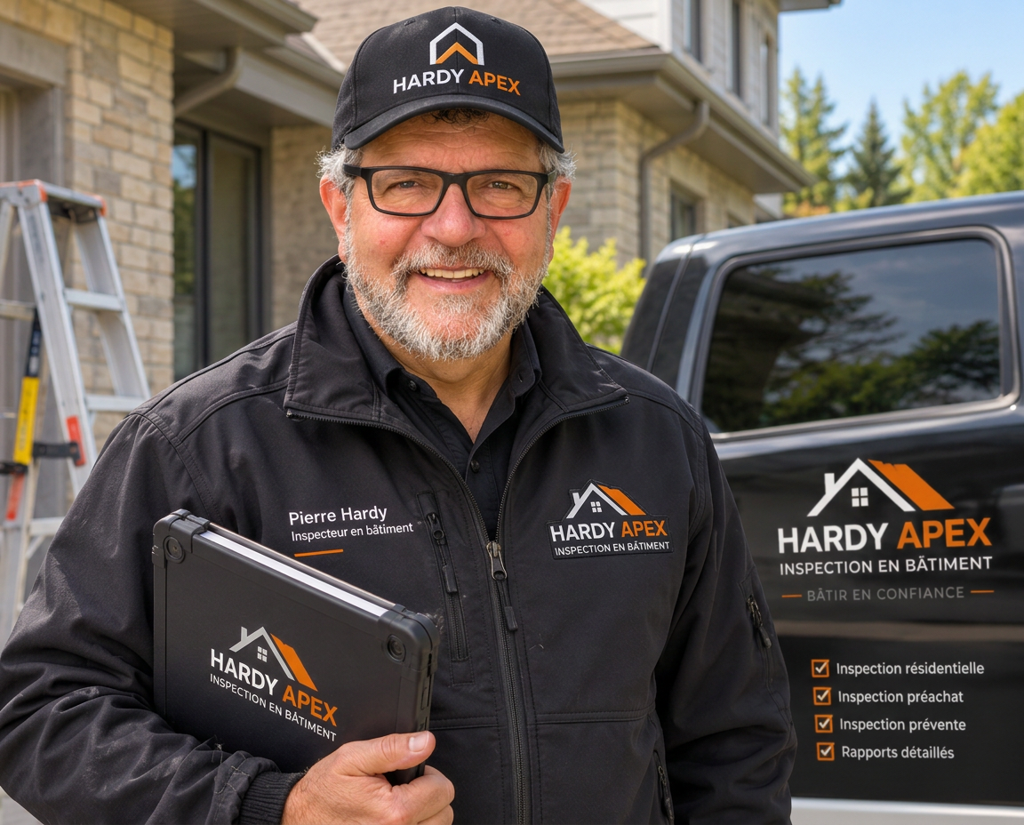 Pierre Hardy, inspecteur en bâtiment certifié BNQ 3009-500